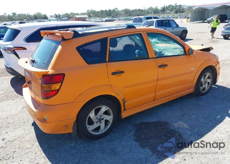 2004 Pontiac Vibe from USA, damaged, VIN 5Y2SL62804Z400289